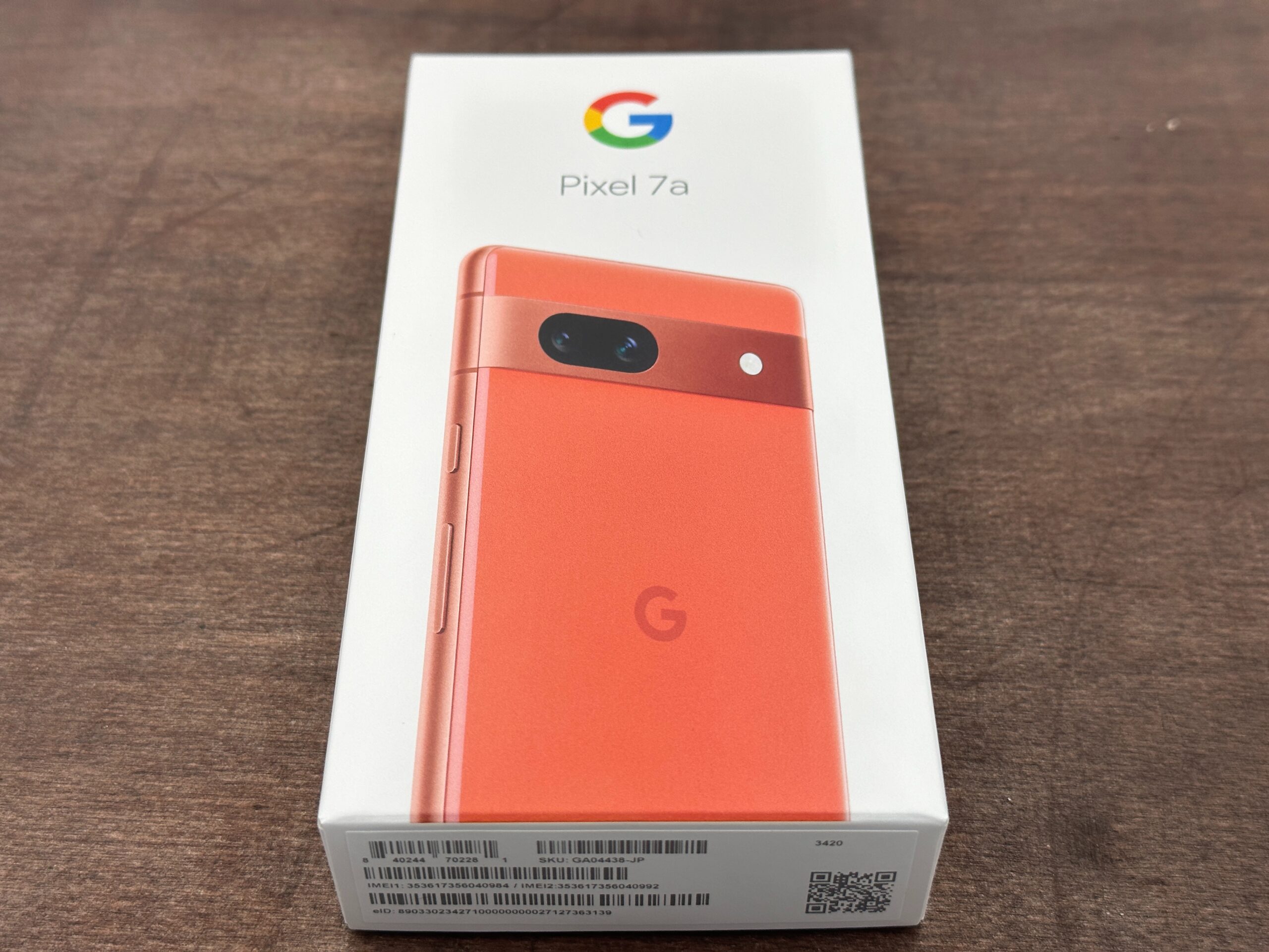 Google Pixel 7a オレンジ色 画面割れ Google Pixel 7aの画面修理ならスマホ修理王にお任せ下さい
