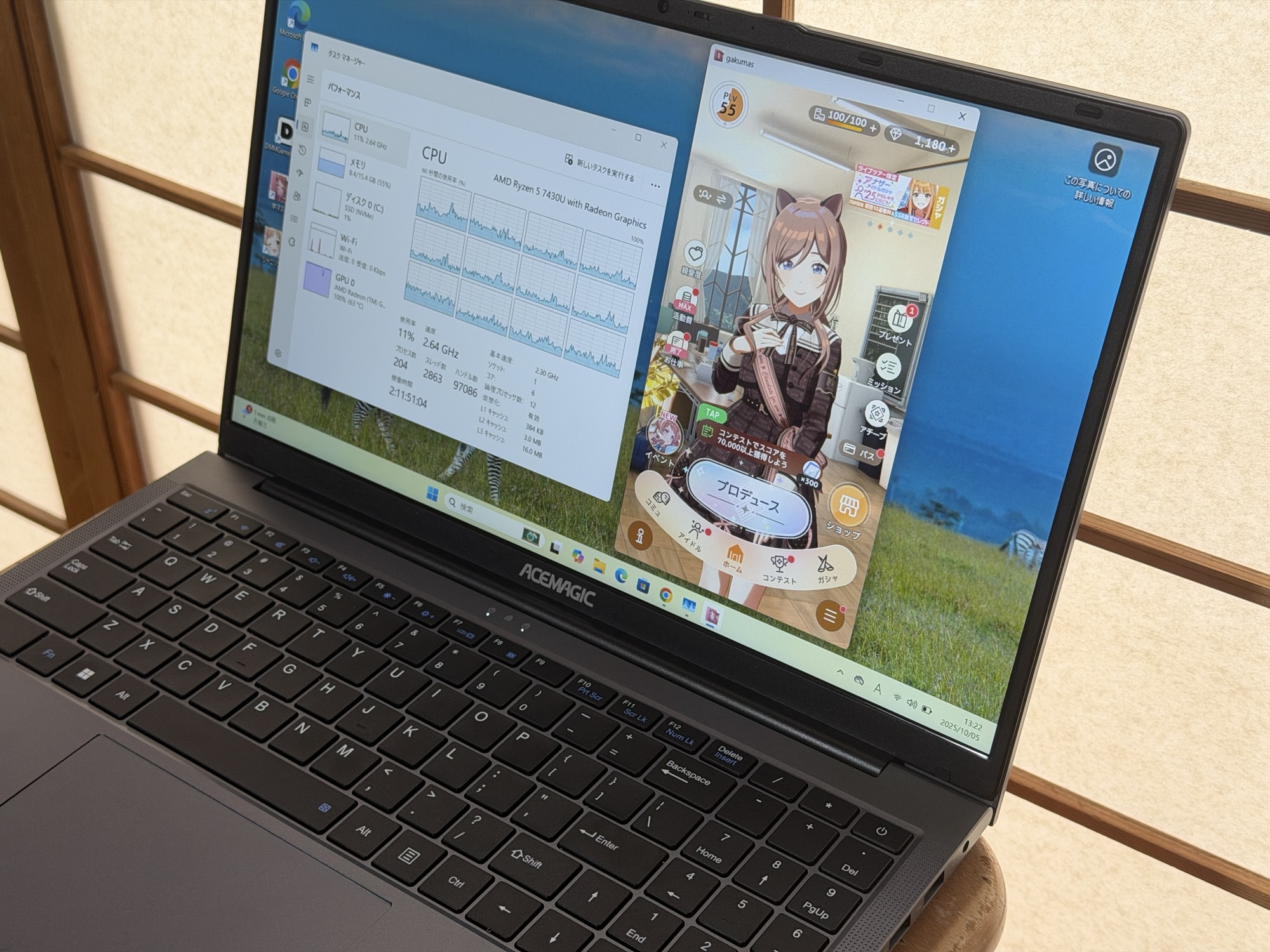 ACEMAGIC LX15 Pro レビュー 10万円以下でRyzen 5採用の万能ノートPC